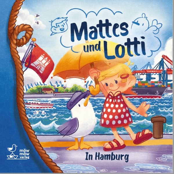 Kinderbuch kl. "Mattes+Lotti in Hamburg"