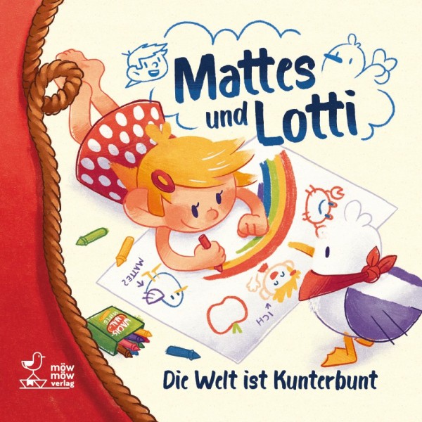 Kinderbuch kl. "Mattes+Lotti-Die Welt.."
