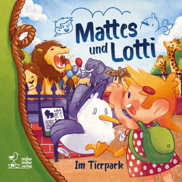 Kinderbuch kl. "Mattes+Lotti im Tierpark"
